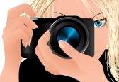 5515096-girl-holding-camera-vector-illustration-file-included